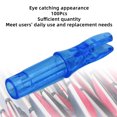 thumbnail image 4 of 100pcs Archery  Nock, Durable Plastic Insert  Nocks Light Weight  Nocks Replacement For Archery Bow, 4 of 8