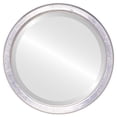 thumbnail image 1 of Toronto Framed Mirror - Silver Leaf with Brown Antique, 1 of 6