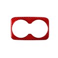 thumbnail image 2 of Porte-Gobelet en Fibre de Carbone Rouge pour Accoudoir Central Dodge Durango 2014-2020, 2 of 4