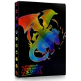 thumbnail image 1 of Trading Card Binder, 4 Pocket Card Storage Collector Holder Binder Fits 240 Cards（JJK4), 1 of 5