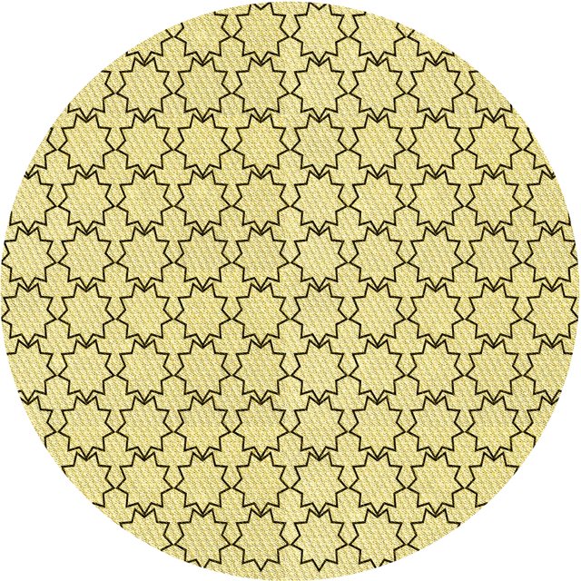 Ahgly Company Tapis de Zone Carré Caramel Brun Transitionnel Lavable en Machine, 3 Pieds Carré