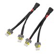 thumbnail image 4 of Headlight Lamp Wiring Harness Adapter,2pcs 9005 9006 Male Headlight Maleto Female Conversion Wire Headlight Wiring Connector Harness Cutting-Edge Features, 4 of 5