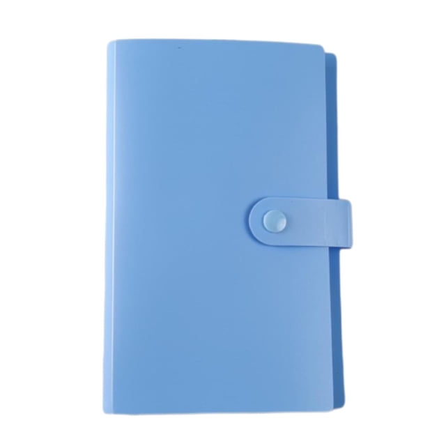 jifeng 100Pcs Bill Holders for Collectors Storage Album Holder Collection Book Stamp Blue1