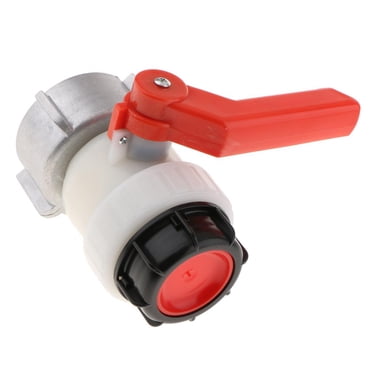 2 "Inch 1000L IBC Water Tank Screw Ball HDPE BSP 80mm Inlet Diameter 80mm