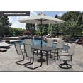 thumbnail image 4 of Four Seasons Courtyard Palermo Slat Top Table with Powder Coated Frame, 4 of 5