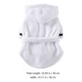 thumbnail image 2 of Peignoir pour Animaux de Compagnie Confortable Serviette de Bain pour Chien Vêtements de Bain pour Chien Robe pour Chien Vêtements pour Animaux, 2 of 8