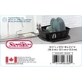 thumbnail image 4 of Sterilite Small 2 Piece Sink Set- Black, 4 of 5