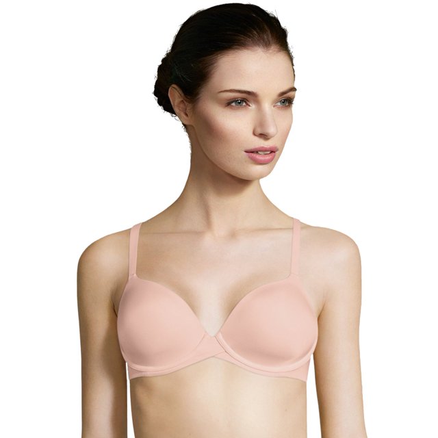 Maidenform Womens One Fabulous Fit 2.0 Tailored Demi Underwire Bra, 34C