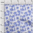 thumbnail image 2 of oneOone Velvet Medium Purple Fabric Tropical Craft Projects Decor Fabric Printed By The Yard 58 Inch Wide, 2 of 4