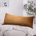 thumbnail image 1 of Meitianfacai Cool Body Pillows For Adults Extra Long Pillows For Bed Shredded Memory Foam Full Pillows Pillowcase + Pillow Core--Zipper Type, 1 of 8