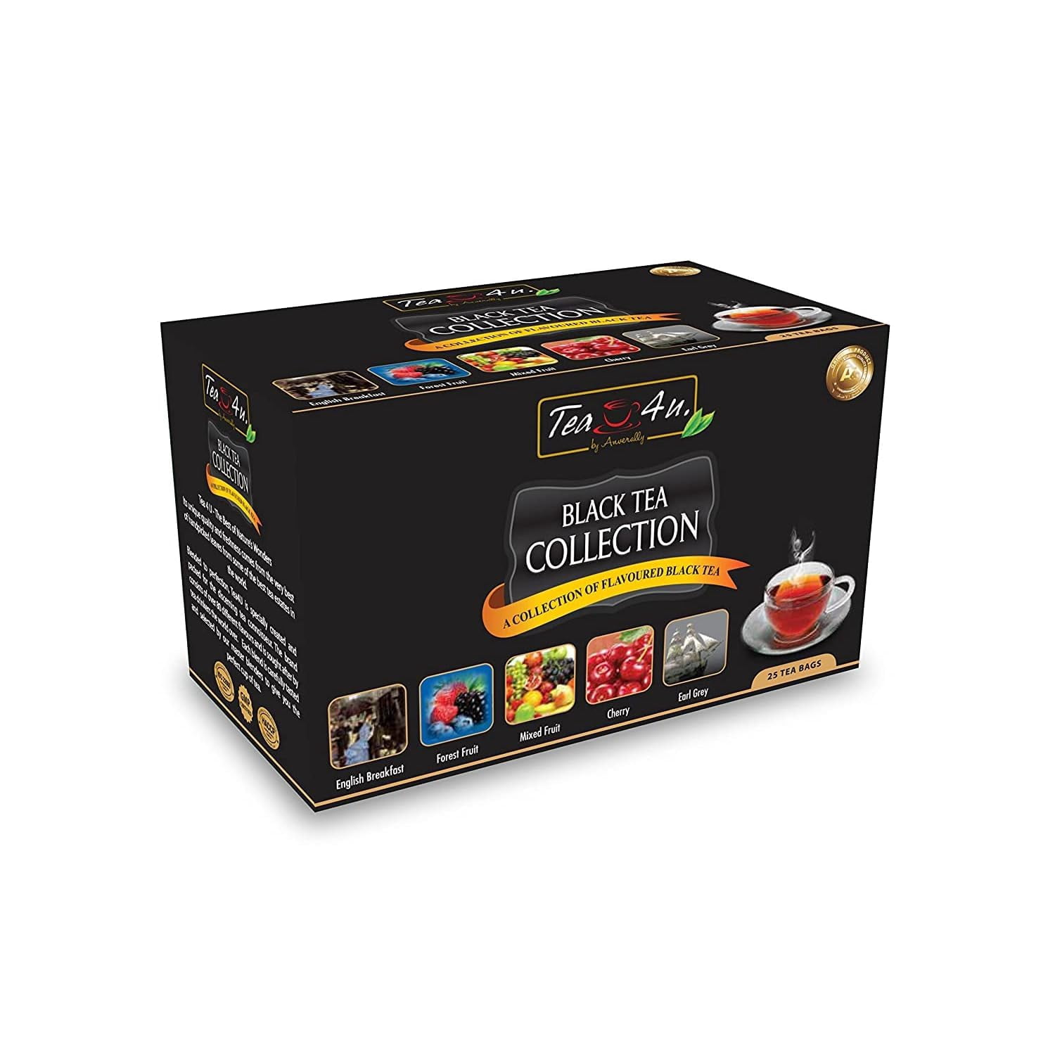 Tea4U Black Tea Collection 25 Tea bags