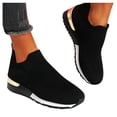 thumbnail image 3 of Patins à Roulettes de Plein Air en Maille Unie pour Femmes Couleur Chaussures de Sport Espadrilles de Course Bottillons pour Femmes Chaussures Respirantes Espadrilles, 3 of 4