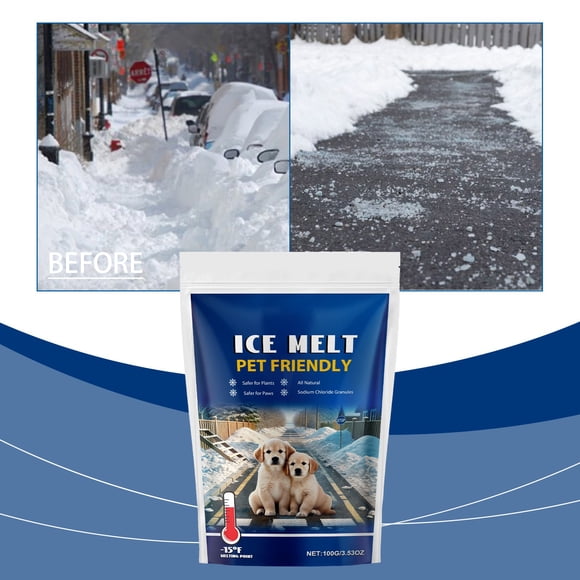 Ice Melt for Snow Pet Friendly,Ice Melt Pet Safe,Snow Salt Ice Melt Pet Safe,Friendly Snow Melting Agent The Safetys of Concrete Friendly Snow Melting Gods