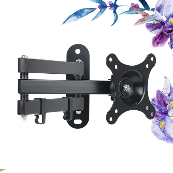 OUNONA Monitor Stand Tv Wall Mount Bracket For 10-27 Inch Led Frame For 10-27 Inch Lcd Led Support Black
