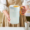 thumbnail image 1 of LOVEVERPlastic Water Pitcher with Lid Mix Drinks Water Jug Clear Pitcher with Lid 1 Gallon  Large Plastic Ice Tea Pitcher for Fridge  Juice Pitcher Water Pitcher  Sun Tea Jug  Gallon Pitc, 1 of 9