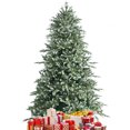 thumbnail image 1 of Costway 8ft Hinged Artificial Christmas Spruce Tree w/ 1658 Mixed PE & PVC Tips, 1 of 9