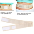 thumbnail image 1 of Peahefy Conduit Protection Belt, Convenient 3 Sizes Breathable Skin-Friendly Soft Adjustable Abdominal Belt, Old Home For Adult Abdominal, 1 of 8