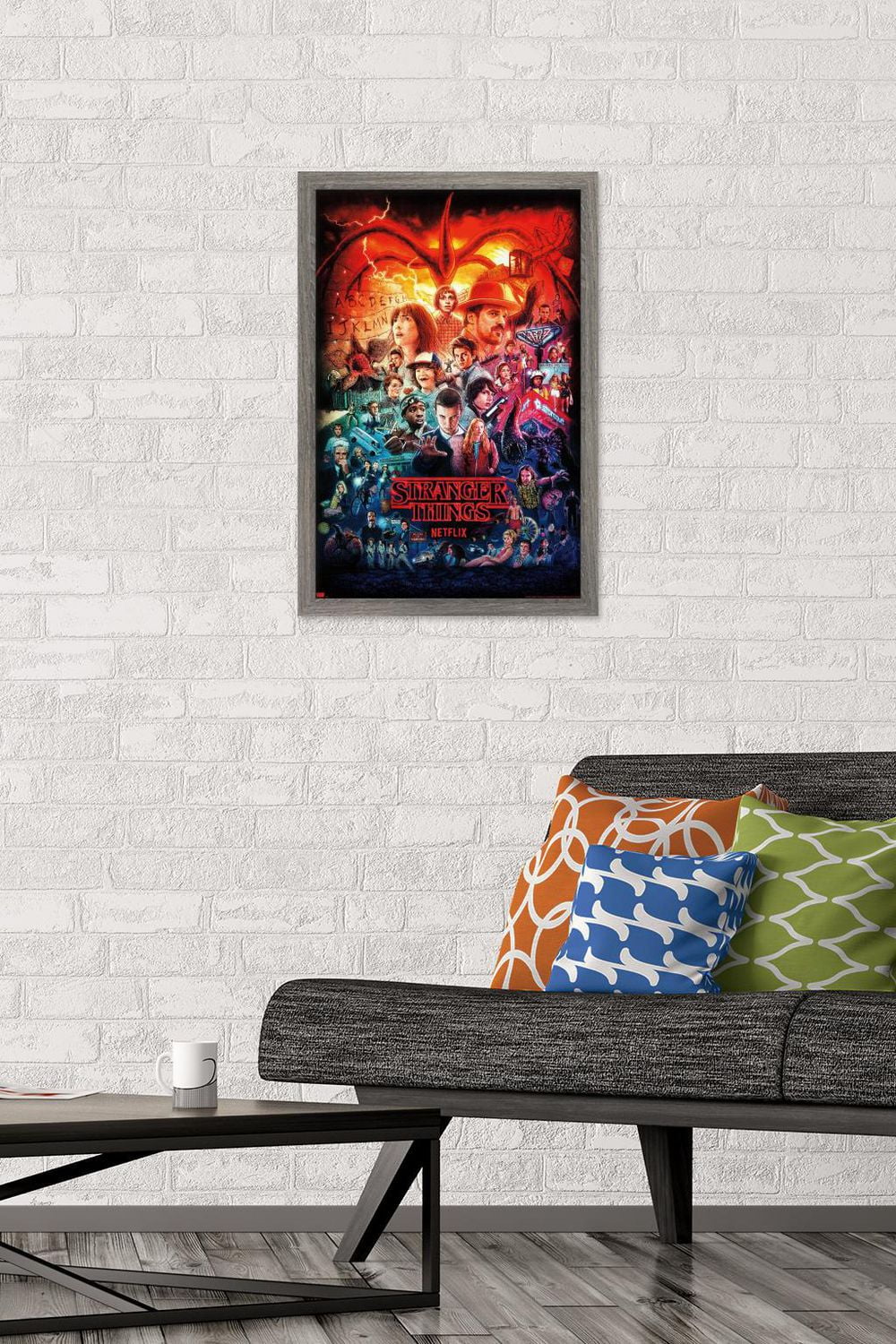Netflix Stranger Things - Three Seasons One Sheet Wall Poster, 22.375" x 34"
