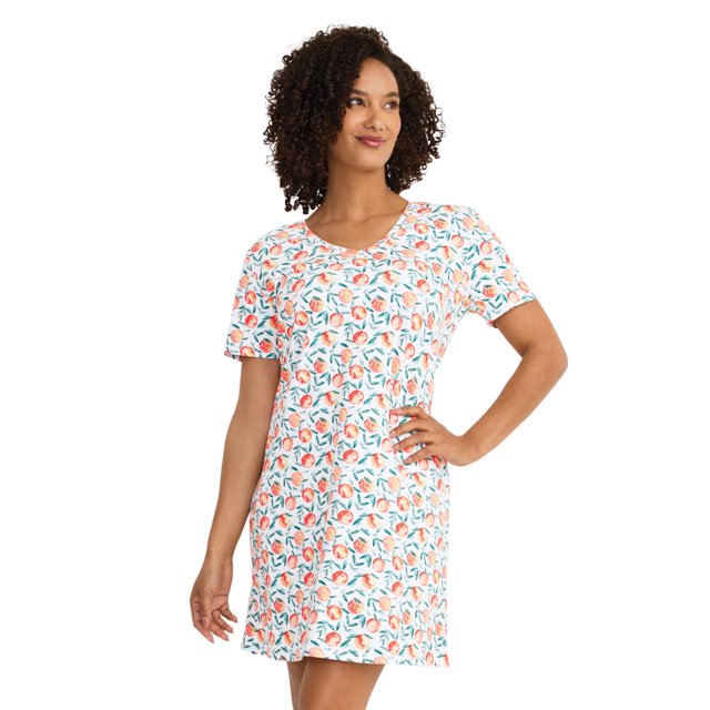 Jockey Chemise de Nuit Extensible en Coton Biologique pour Femmes