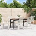 thumbnail image 1 of vidaXL Garden Chairs 6 pcs Cast Aluminium White, 1 of 5