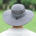 thumbnail image 3 of Maytalsory Waterproof Face Covering Sun Hat For Outdoor Activities Adjustable Hood Sky blue, 3 of 6