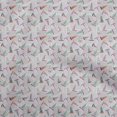 thumbnail image 1 of oneOone Polyester Spandex Light Gray Fabric Travel Craft Projects Decor Fabric Printed By The Yard 56 Inch Wide, 1 of 4