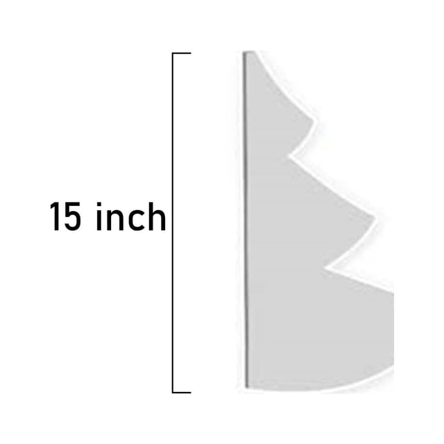 IROINID Christmas Decorations Outdoor Indoor,Christmas Decorations For Home,Christmas Tree Quilting Templates Set,Hand Sewing Patchwork Ruler Christmas Tree Shape DIY Gifts Art Crafts