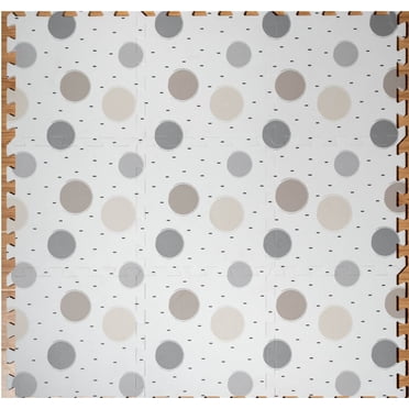 Tapis de jeu en mousse EVA à assembler pour enfants Mainstays – 9 dalles de 12,4 po x 12,4 po