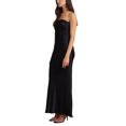 thumbnail image 4 of Faithtur Nouvelle Mode Femmes Sans Manches Robe Sans Manches Couleur Unie Bustier Élégant une Seule Pièce, Robe de Banquet de Mariage Cocktail, 4 of 7