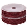 thumbnail image 1 of Unique Bargains 2 Pack Twisted Nylon Twine Thread Beading Cord 3mm 7M/23 Feet Extra Strong Braided Nylon String, Dark Red, 1 of 6
