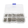 thumbnail image 1 of Woodworking Tools - 800 Stainless Steel Screw Sorting Kit with Locking Nut and Wood Thread Nails Set for Precision Fastening and Organized Hardware, 1 of 8