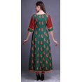thumbnail image 4 of Bimba Robe Décontractée AnarkaliKurtiMaxi Imprimée IndianKurtisFor Women, 4 of 6