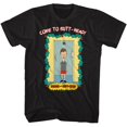thumbnail image 1 of Beavis And Butt-Head Under Mistletoe Black Adult T-Shirt Xl, 1 of 2