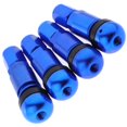 thumbnail image 4 of serony 4 Pcs Car Tubeless Wheel Dust Caps Tire Valve Stems Blue + Black, 4 of 8