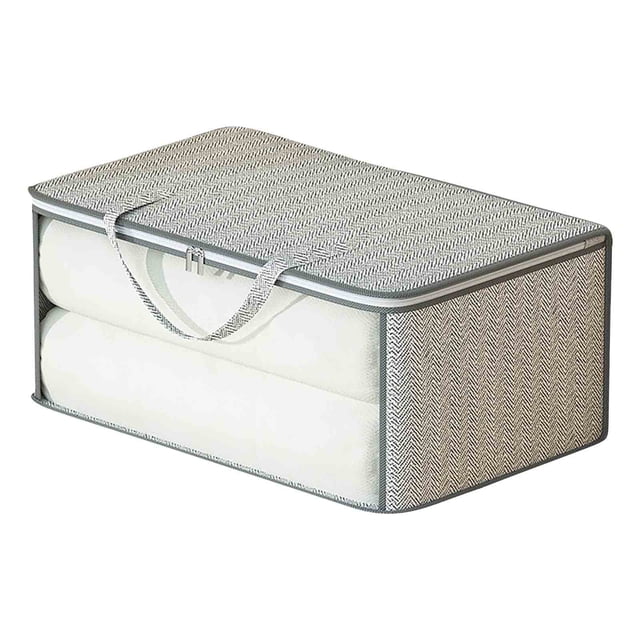 Cotton Quilt Bag Horizontal Handheld Storage Bag Large Capacity Clothing Quilt Foldable Organizing Bag Proof Storage Bag