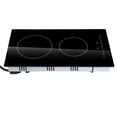 thumbnail image 1 of KFFKFF Sleek Electric Stove Top, Size 20 x 11.6 inch, Features Two Heating Zones, 240V Ceramic Cook Surface, Touch Control, Timer & Child Lock, 9 Adjustable Heat Levels for Diverse Culinary Tasks, 1 of 9