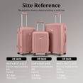 thumbnail image 4 of Joyway Ensemble de Bagages 5 Pcs : Valise Rigide Légère avec Serrure TSA et Roulettes Multidirectionnelles, 4 of 6