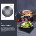 thumbnail image 4 of EeaseCA Household Cooking Pot Stainless Steel Paella Pan Double Handle Pan Stainless Steel Pan for Kitchen, 4 of 7