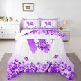 thumbnail image 1 of Erosebridal Monogrammed Bedding Twin Comforter Set,Personalized Initial Down Comforter,Letter Decoration,Reversible,Lightweight,2-Piece, 1 of 8