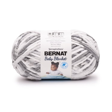 Bernat® Baby Blanket™ Yarn, Polyester #6 Super Bulky, 10.5oz/300g, 220 Yards