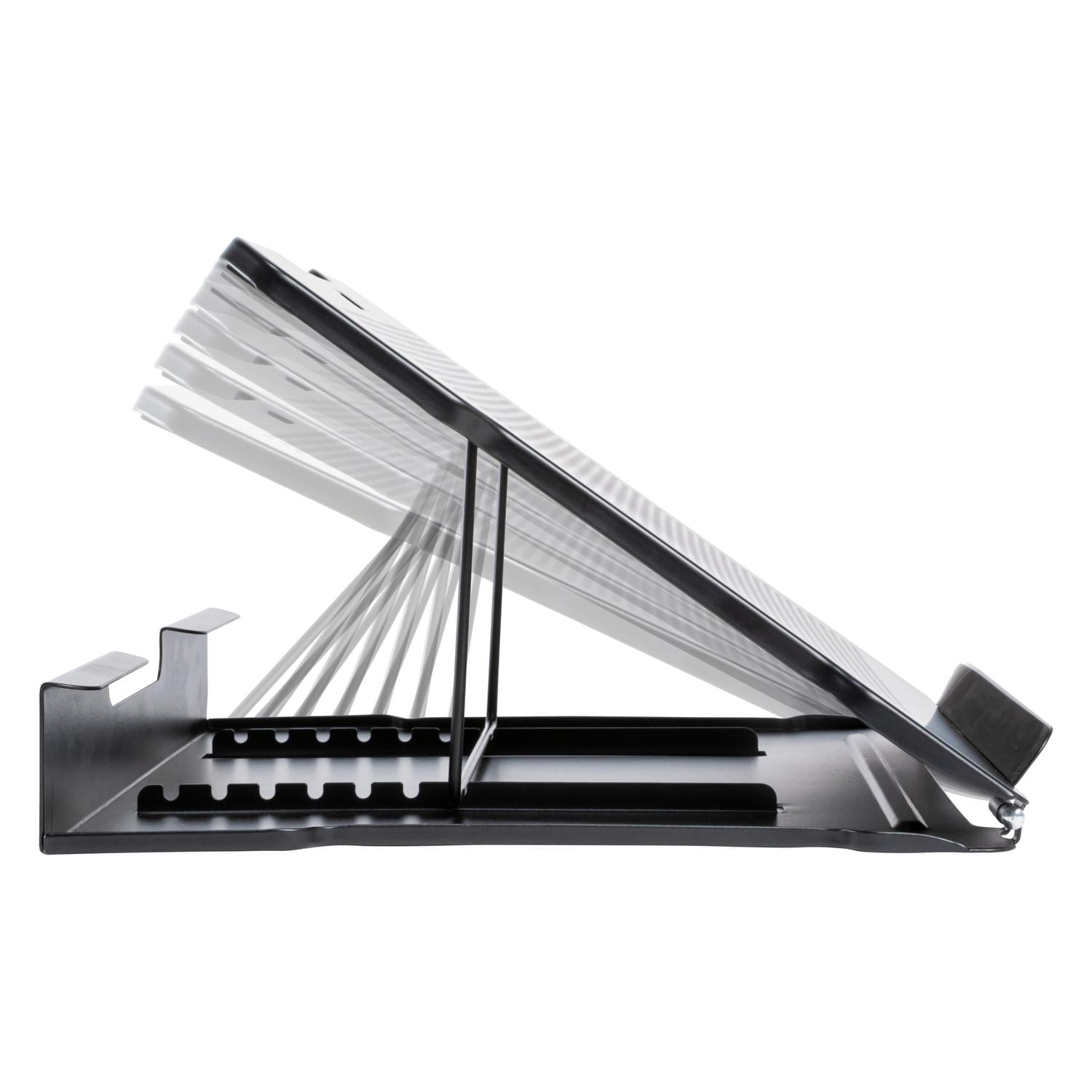 Allsop Metal Art Adjustable Monitor Stand with 7 Positions - Black