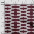 thumbnail image 1 of oneOone Viscose Chiffon Fabric Plus Sign Kasuri Print Fabric BTY 42 Inch Wide, 1 of 4