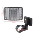 thumbnail image 3 of UsRHHA Bike Handlebar Mount Reflector Set Red and White 5.5x4cm, 2Pcs Front Rear Bicycle Safety Lights for Night Cycling, Bike Accessories Cycling Gear, 3 of 3