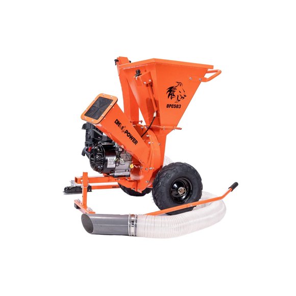 DK2 POWER 3-Inch 7 HP 208 cc Disk Chipper Shredder Vacuum Combo