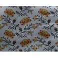thumbnail image 4 of oneOone Georgette Viscose Fabric Leaves & Floral Block Fabric Prints By Yard 42 Inch Wide, 4 of 5
