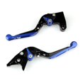 thumbnail image 2 of Leviers d'Embrayage de Frein Extensibles Réglables pour Kawasaki ZX10R 6R Z1000 Blue, 2 of 2