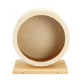 thumbnail image 1 of Roue Silencieuse en Bois pour Hamster Petite Roue d'Exercice pour Animaux Accessoires, 1 of 8