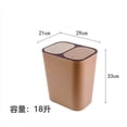 thumbnail image 2 of Garbage And Recycle Can Pantry Waste Beige Small Kitchen Bags Strong Bags Mini Bag Small Bag with Drawstring Recyclable Bags Kitchen Small Bags with Handle Large Bag Toilet Bags Leaf Bags Holder Large, 2 of 3