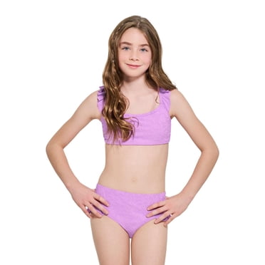 Ensemble bikini texturé pour fille Summer Flirtt