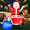 Christmas Tree, variant on Yexmas 8FT Christmas Inflatable Santa Claus Outdoor Decorations,Blow Up Santa Claus with Gifts Bag, Built-in Brilliant LED Lights Xmas Inflatables Yard Decor